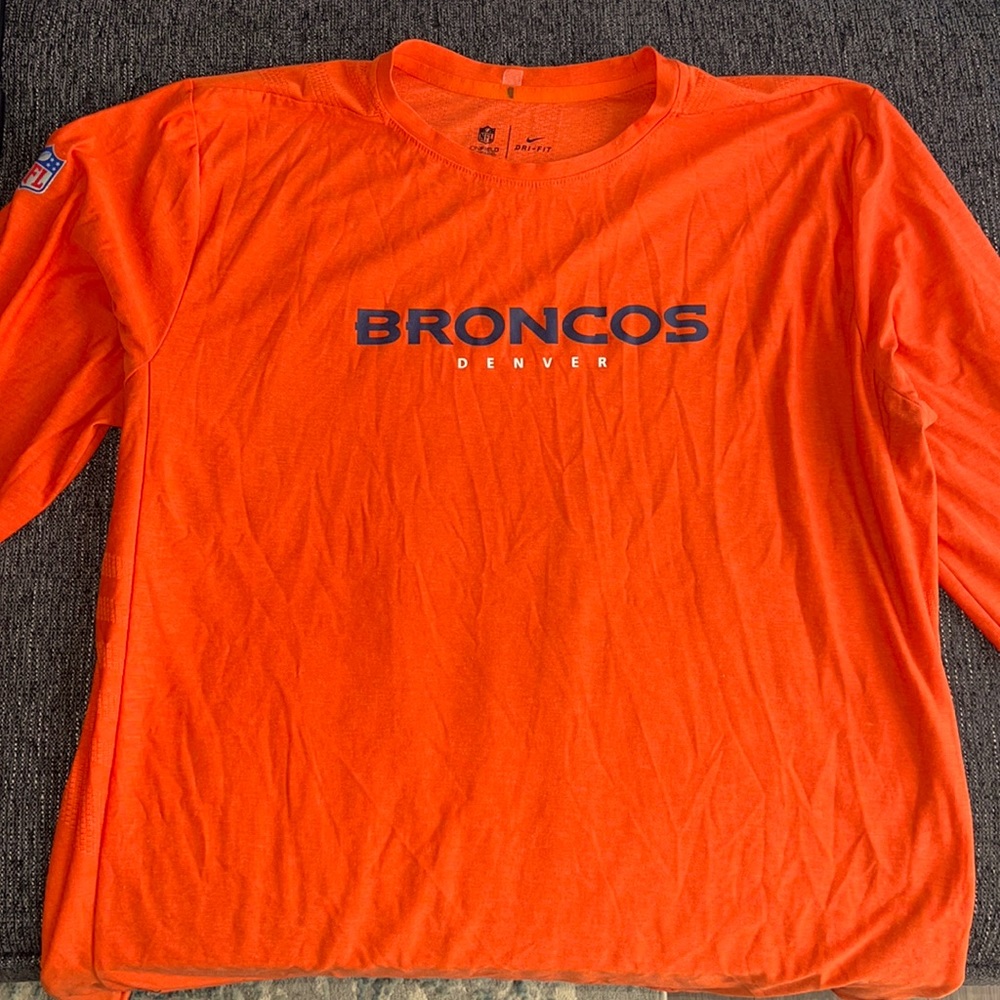 Broncos Dry- Fit Long sleeve shirt